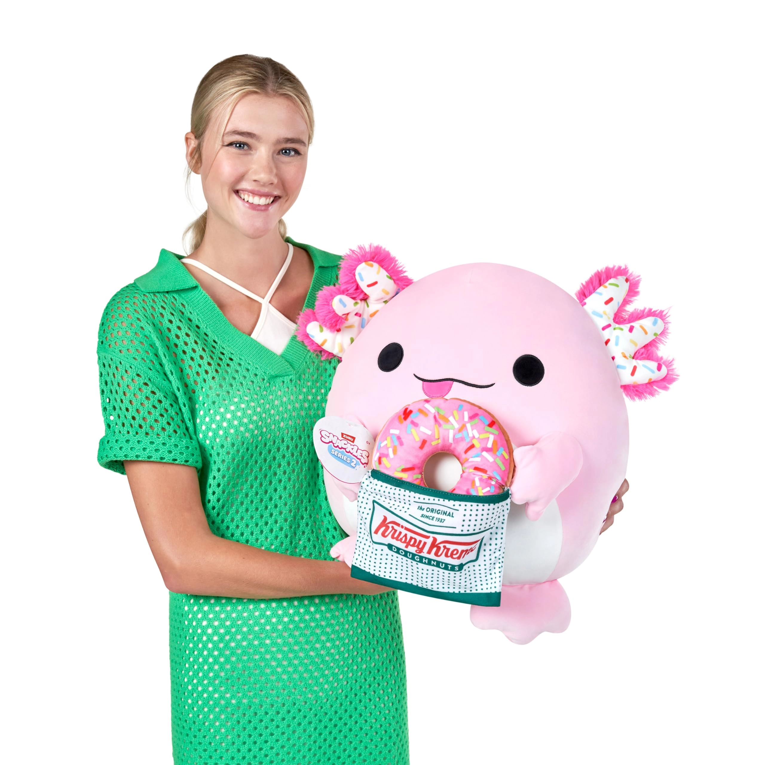 Axolotl Snackles Series 2 34 cm Plush