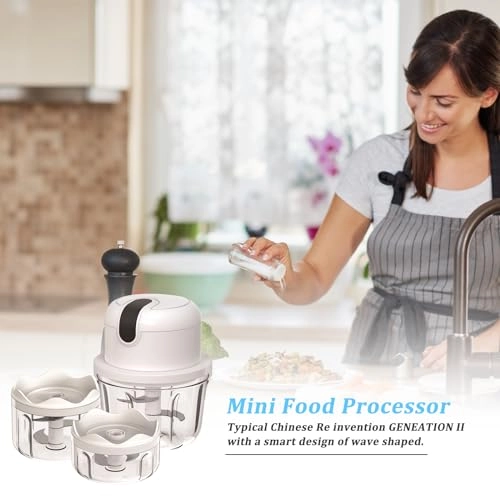 Electric Chopper - 350 ml 250 ml 100 ml USB