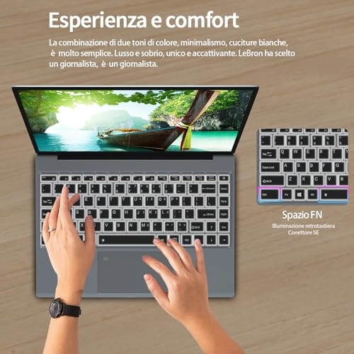 LeadBook T15 - 13.5'' 512GB 16GB Celeron N95