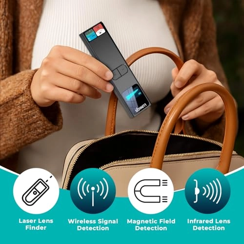 LQ-HD35 - 5-in-1 Hidden Camera Detector LCD Display