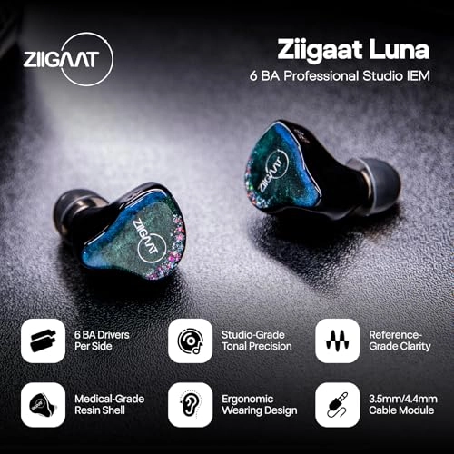 ZiiGaat Luna Wired Earbud