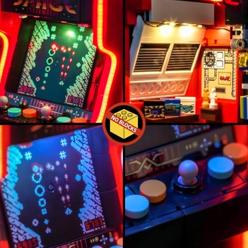 LED Light Set - Compatible with 40805 Arcade Machine USB/Battery