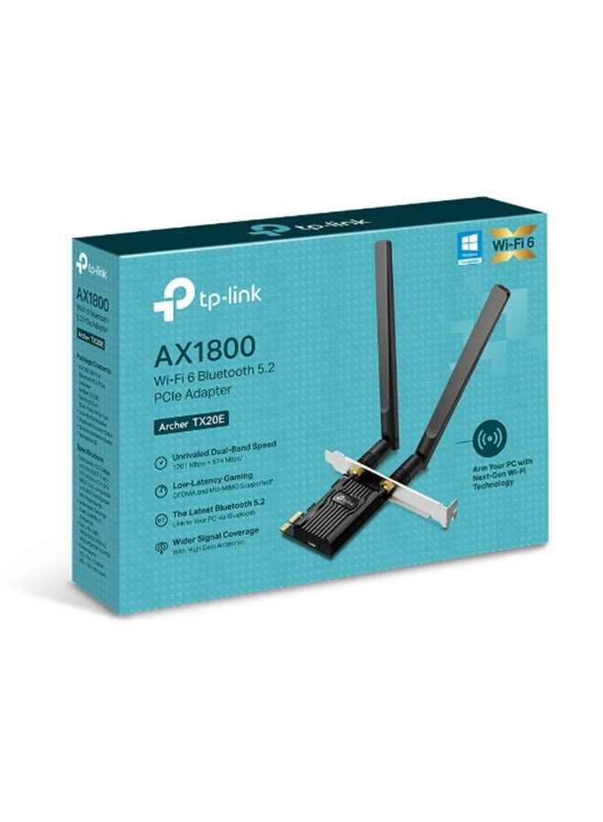 AX1800 - Dual Band PCIe Bluetooth