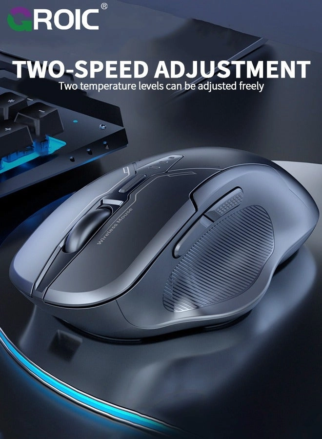 LED Slim Silent Mouse - Wireless