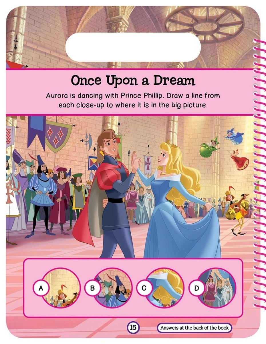 Disney Princess Enchanted Wipe Clean Activities - 3+