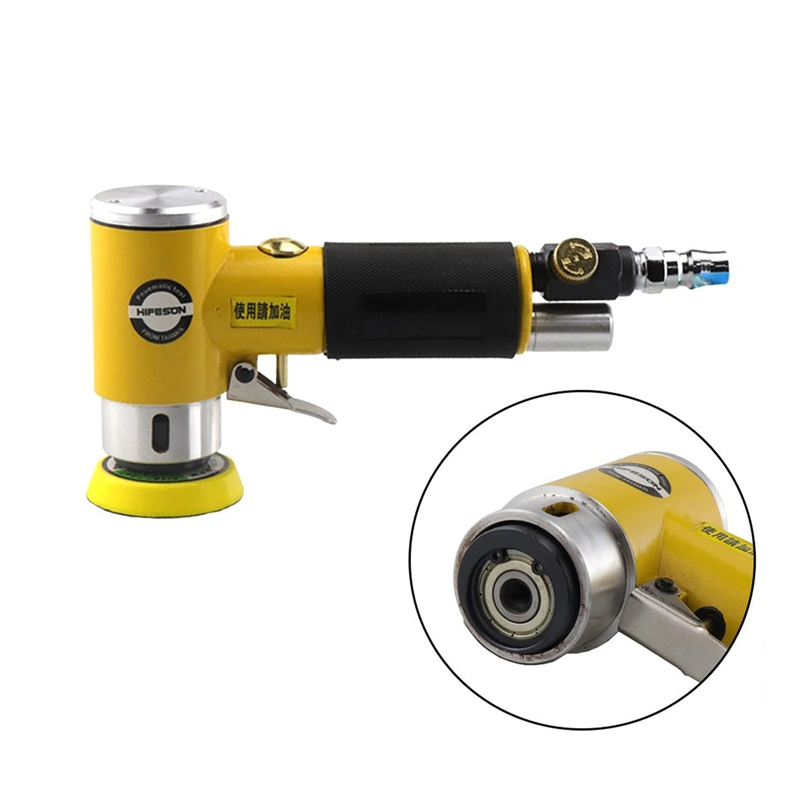 SY3 - Portable polishing machine Mini Pneumatic Angle Sander