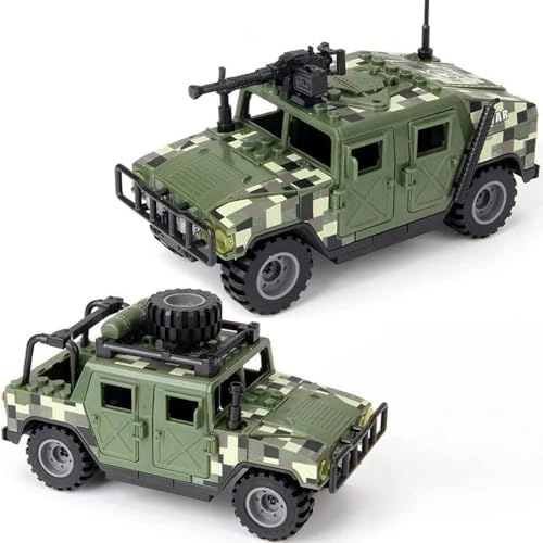 Military Vehicle Building Blocks - 93 pcs
