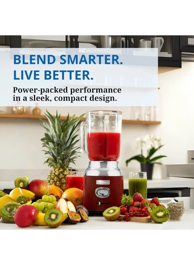 Retro Series - Retro design Red 3 speeds with pulse