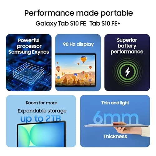 Galaxy Tab S10 FE+ - 128GB 13.1"