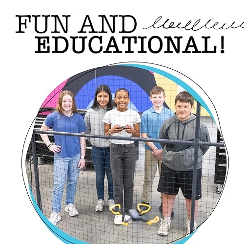 Pitsco Education Echo Drone, Out-of-the-Box Drone Kit, Remote Control and Programmable Drone Quadcopter, STEM Drones, Individual Kit