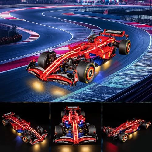 LED Light for LEGO 42207 Technic Ferrari SF-24 F1 Racing Car Building Blocks Model - Plastic