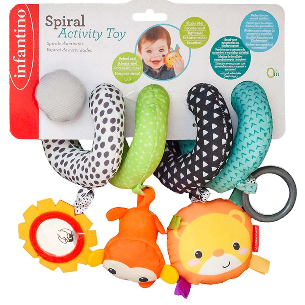 Infantino Spiral Activity Toy - Suitable for 0 month & above