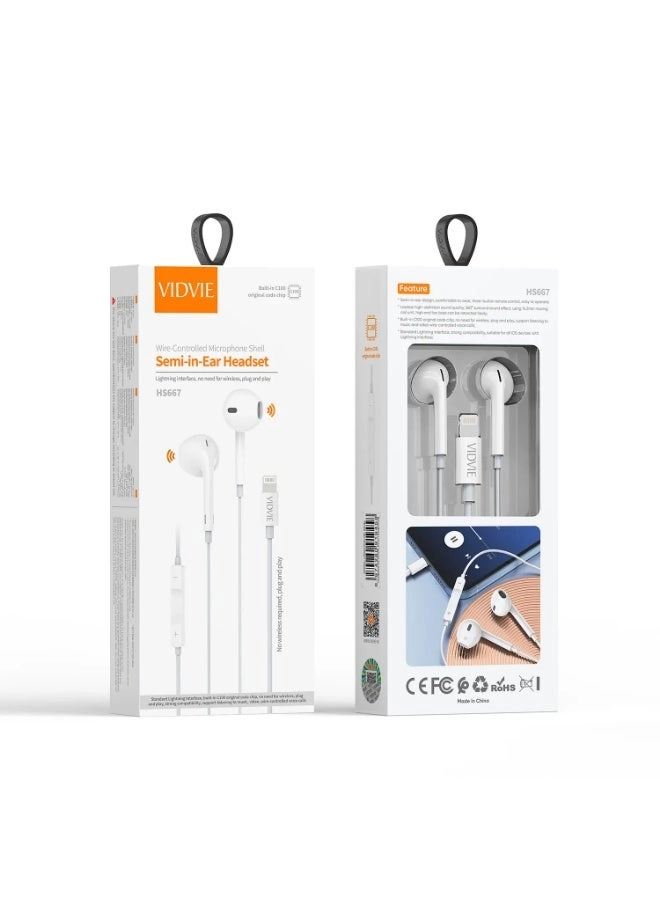 HS667 Wired Earphone