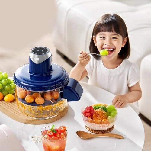 Electric Peeler - Cordless Rechargeable Blue