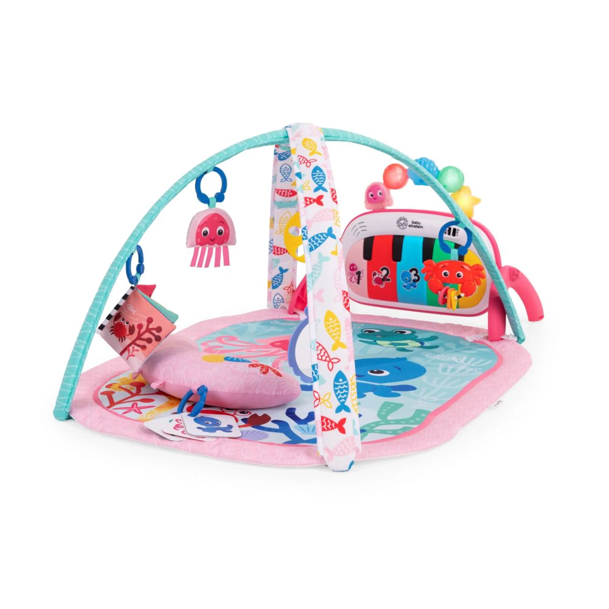 4-in-1 Kickin’ Tunes Musical Meadow Music & Language Discovery Gym - 0 months