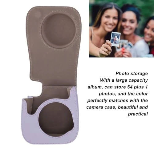 Camera Protective Case - 14x13x8cm Mini 12 PU Leather