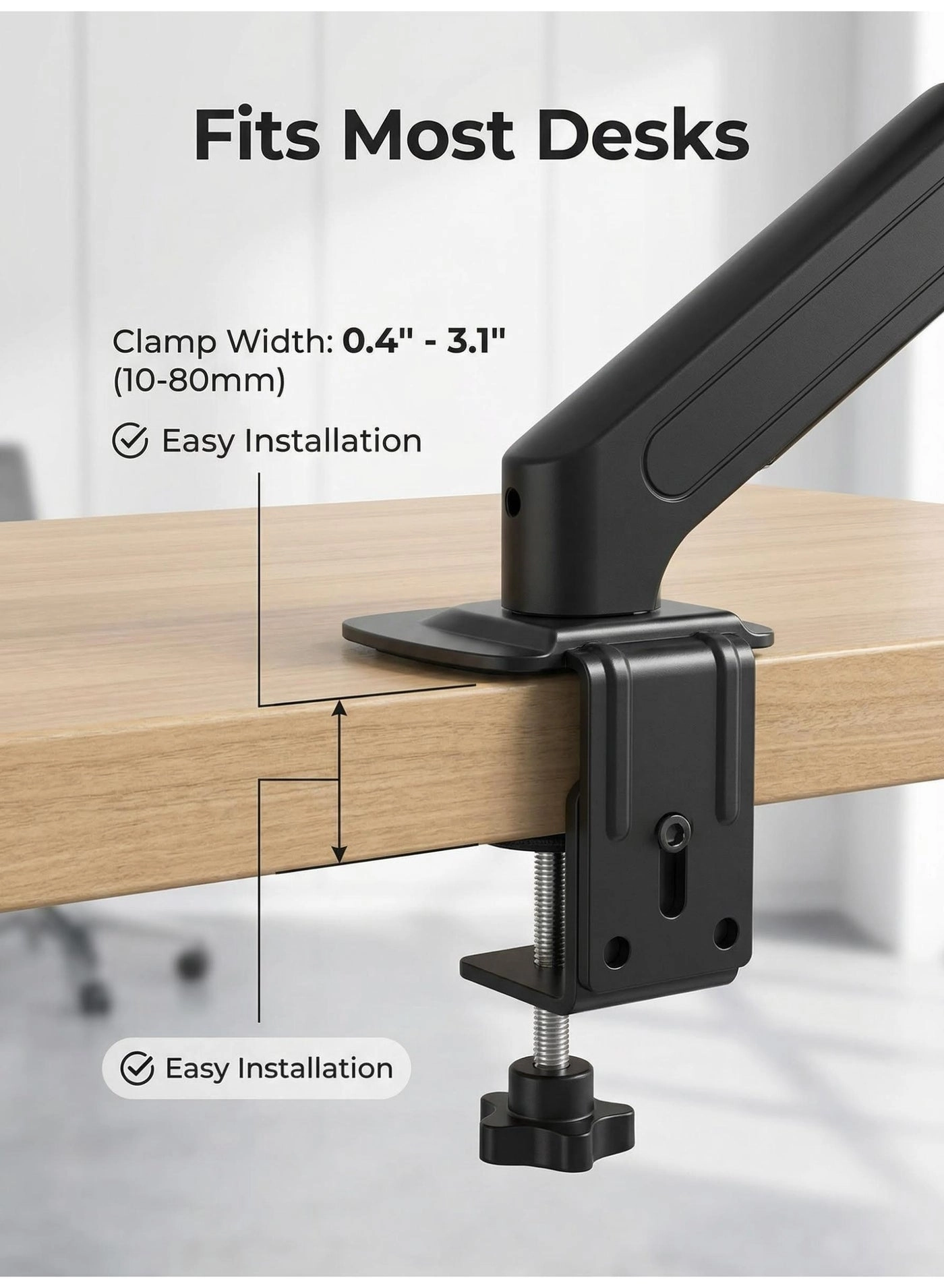 monitor arm - 17 inch to 32 inch VESA75*75mm 100*100mm