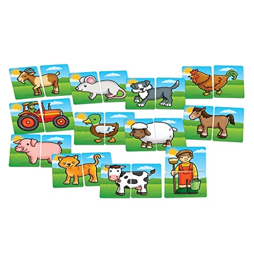 Farmyard Heads & Tails - 18 Months+ 24 pieces