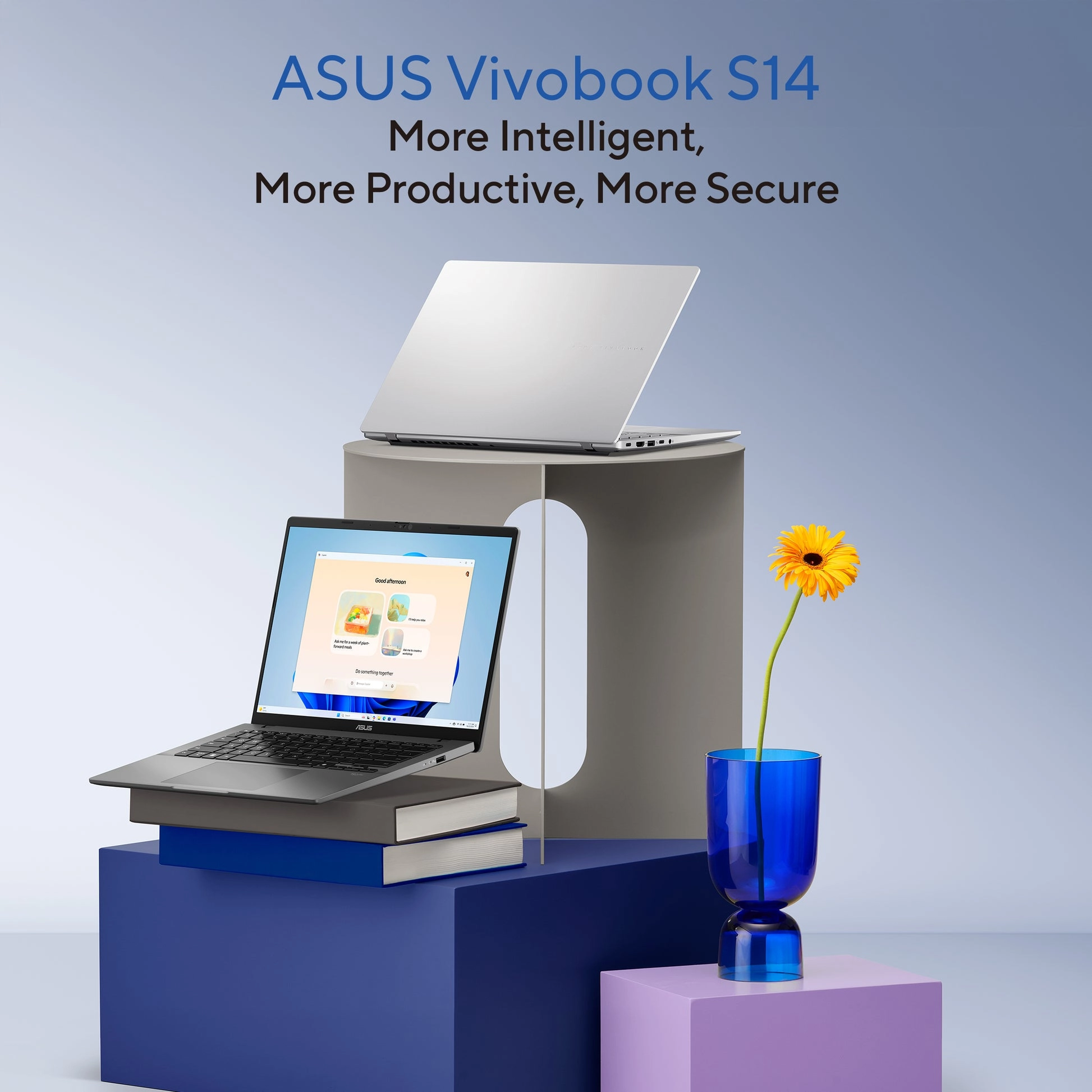 Vivobook S S3407QA-KP014W - 14'' Snapdragon X 16GB DDR5 1TB SSD