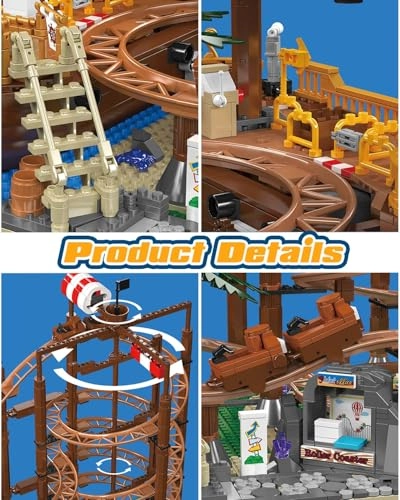 Roller Coaster Building Blocks - Electrical with Motors