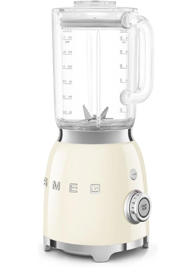 BLF03CRUK - 50's Style Blender Tritan Jug Cream Finish