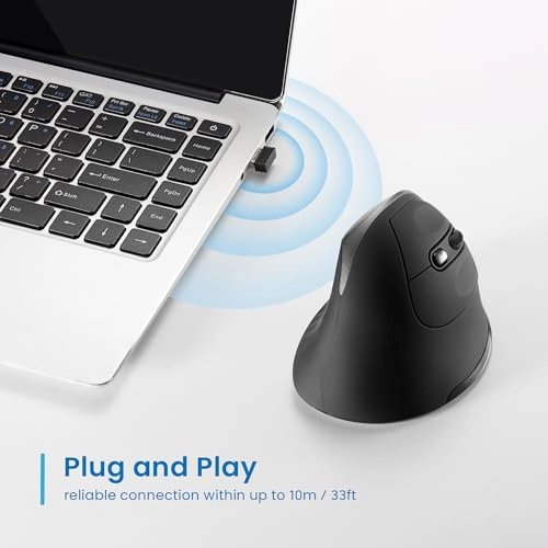 Vertical Ergonomic Mouse - USB
