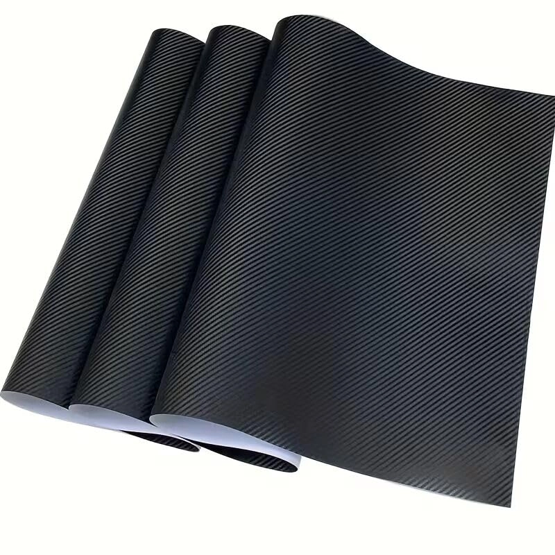 homsun Car Wrap Vinyl - 24 X 100 Inch Black 3D Carbon