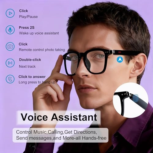 Ai Smart Glasses - Chat GPT Bluetooth Translation