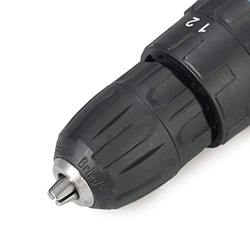 Cordless Drill Driver - Portable Screwdriver Lithium Ion Batteries Variable Speed