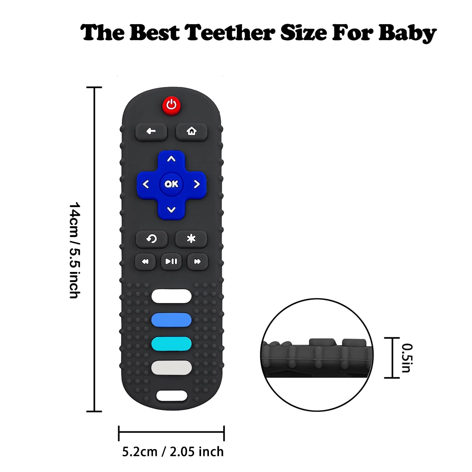 Remote Control Teether - Silicone