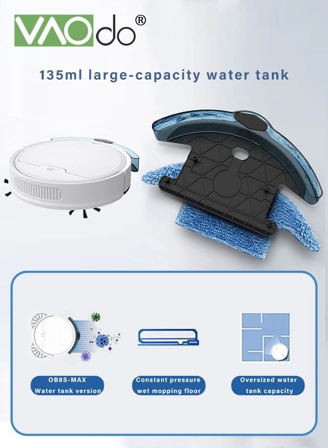 Robot Vacuum - With Mop Lidar Navigation