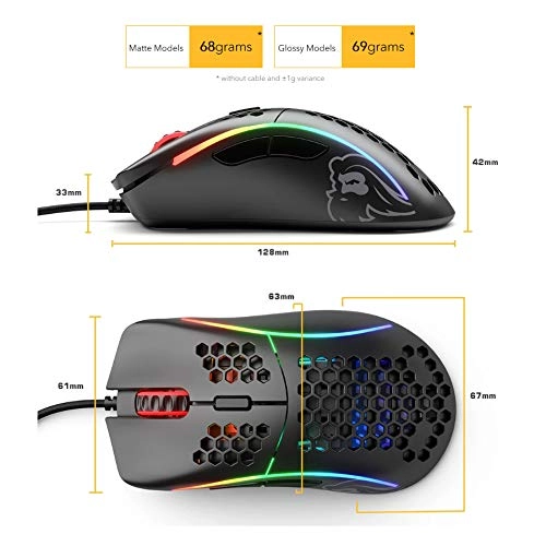 Model D Gaming Mouse - Wired