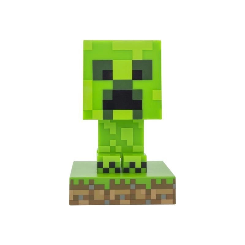 Minecraft Creeper Icon Light - 2x AAA batteries green