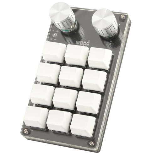 One Handed Programmable Macro Keyboard - Wired