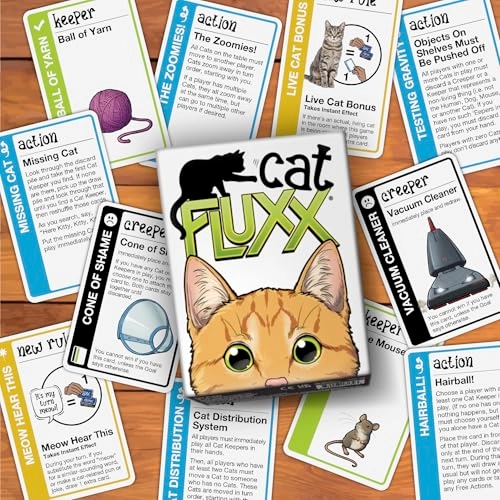 Cat Fluxx - Card Game