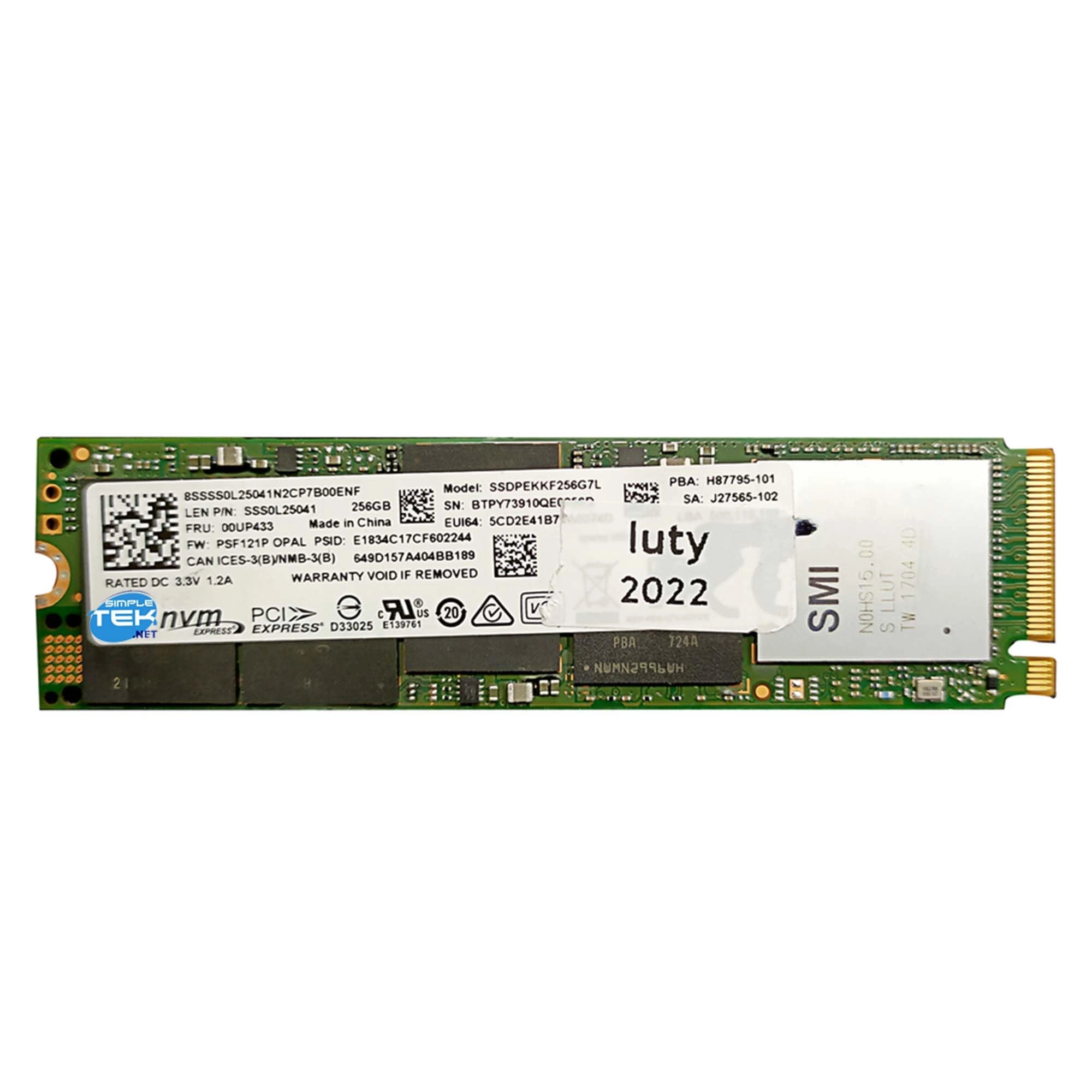 SIMPLETEK (Refurbished) XG4 - 256GB M2