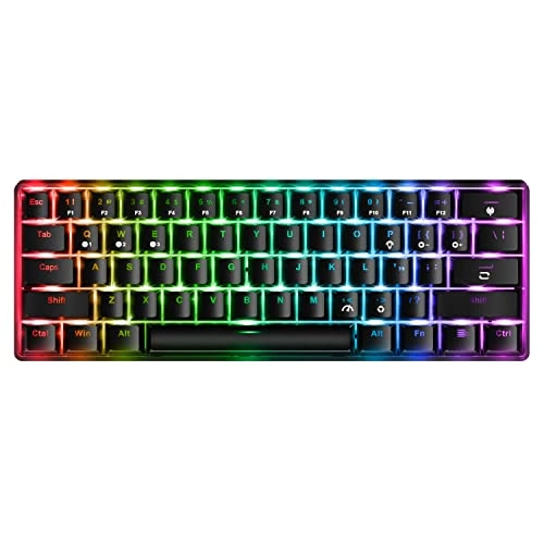 61 Keys RGB Compact Mechanical Gaming Keyboard - Wireless/Wired
