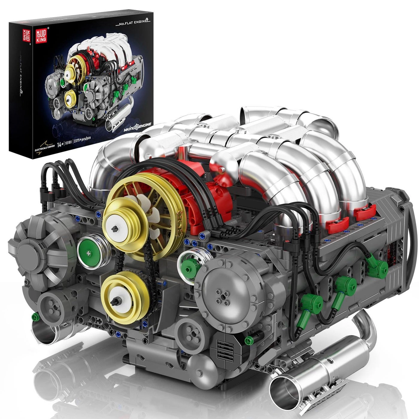 Flat-Six Engine Model Kit (10181) - Battery Box