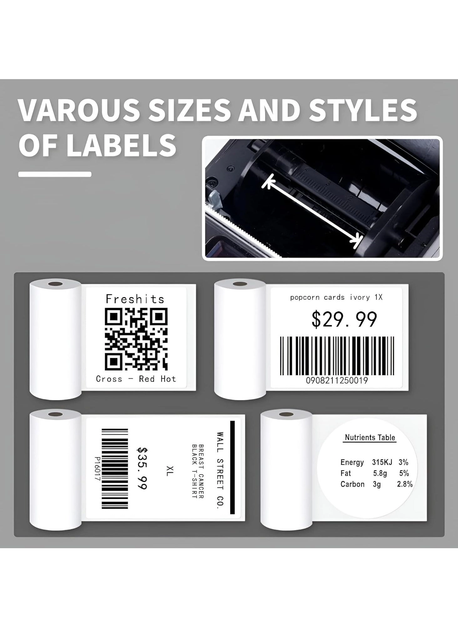 M110 - Mini Portable Thermal Bluetooth