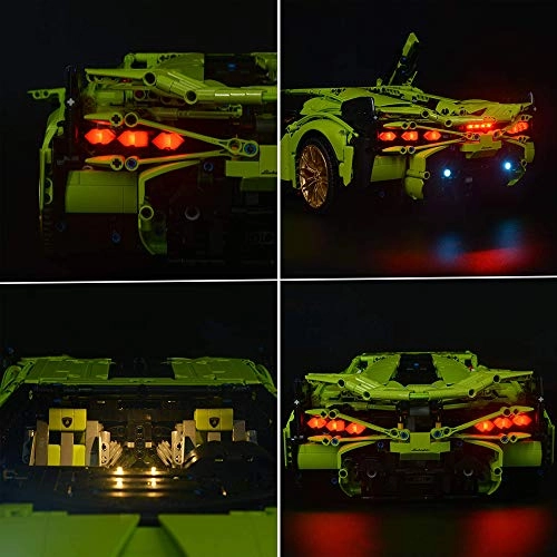 LED Light Kit for LEGO Technic Lamborghini Sián FKP 37 42115