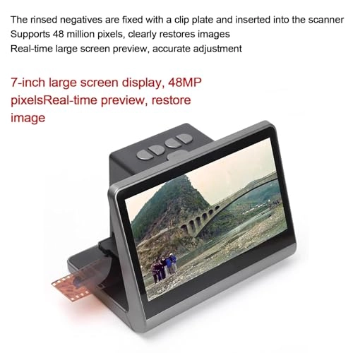 Digital Film Scanner - 120 1080P LCD Screen