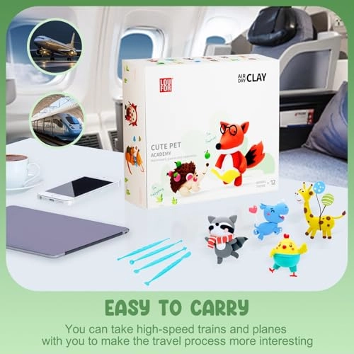 AIR DRY CLAY - FOAM CLAY SCULPTING TOOLS Kit