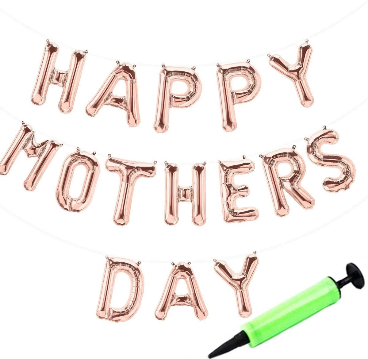 Best Mom Mothers Day Balloon Decoration - 17-Pieces