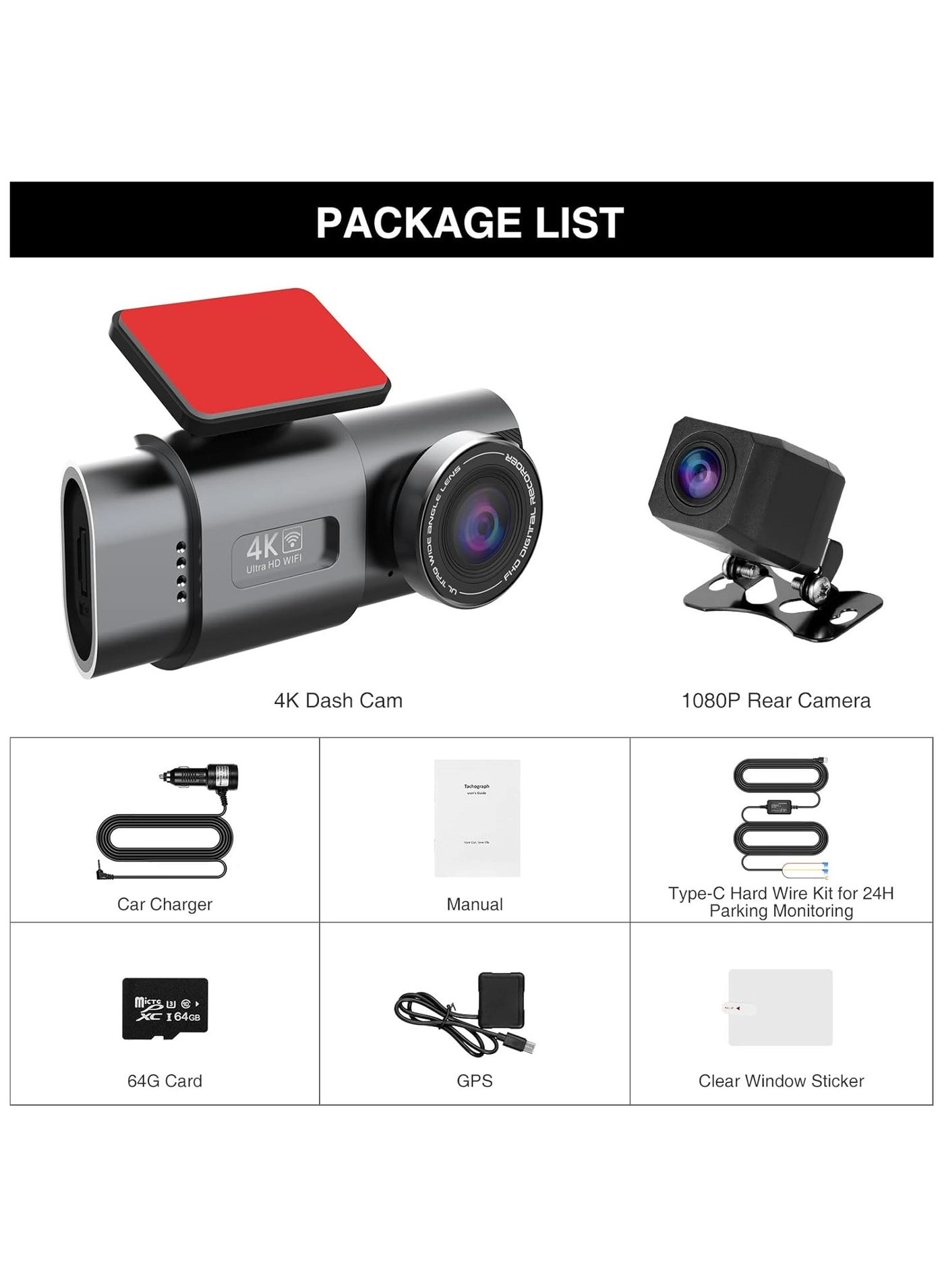 Dash Camera - 4K