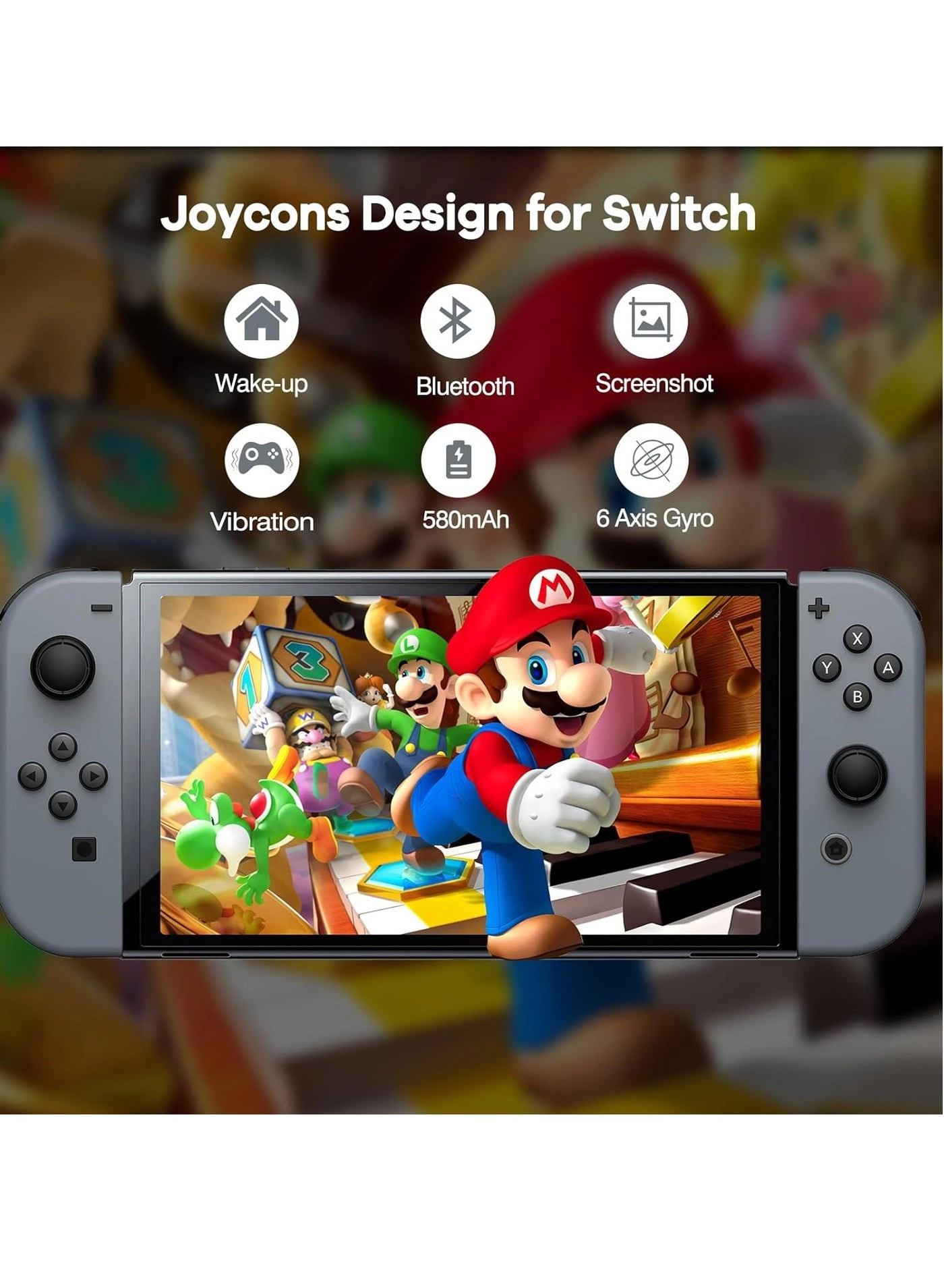 JOY-04 - Blue & Green Nintendo Switch
