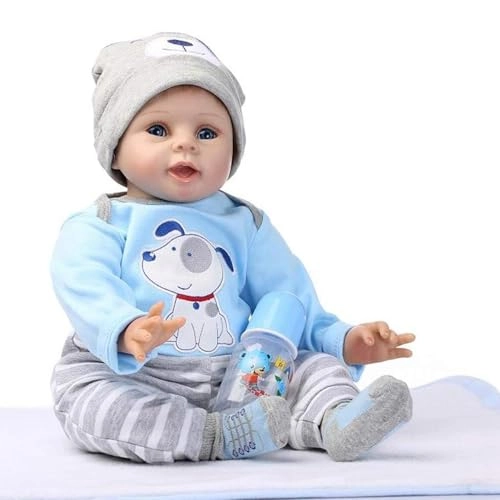 Reborn Baby Doll - 22 Inches / 55 cm Silicone Ages 3+