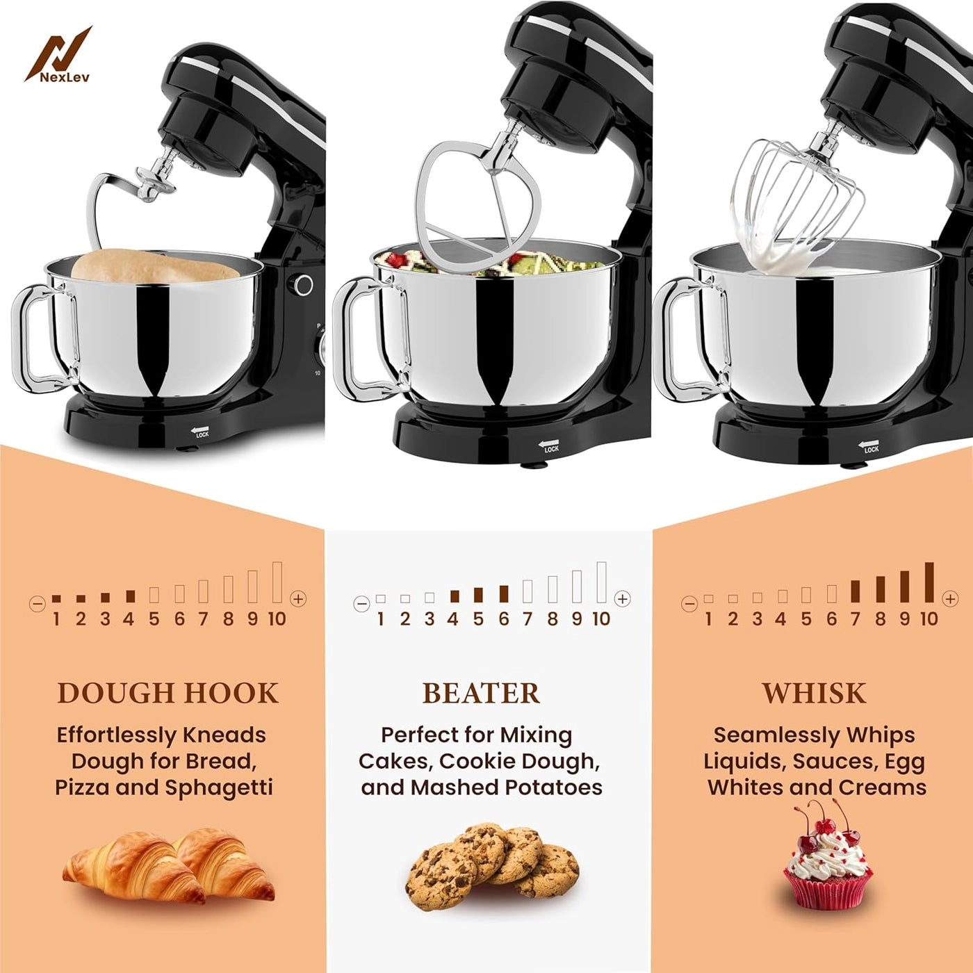 Stand Mixer - 55L 1500W