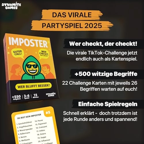 Who is the Imposter? - German 12 years and up