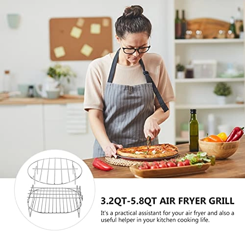 steaming rack - Stainless Steel 2pcs + grill rack
