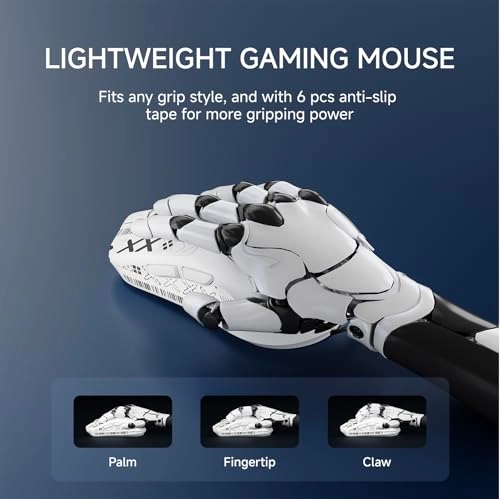X23Pro Gaming Mouse - 2.4GHz Bluetooth USB